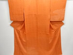 青海波模様付け下げ小紋着物